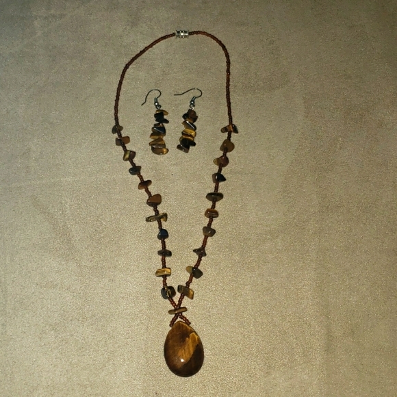 Tiger Eye 2-pc Set - Picture 1 of 5